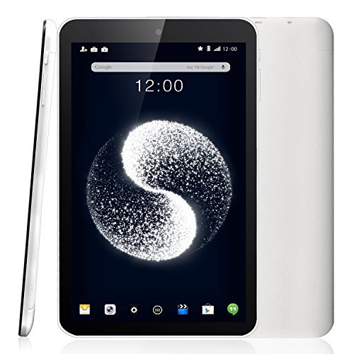 Dragon Touch DT-M8, 8 inch Tablet, Quad Core 4 x 1.3GHz MTK8127, 1GB RAM, 16GB Storage, Google Android 4.4 KitKat, IPS Screen 1280x800 HD, GPS, Dual Camera, One Year Limited Warranty