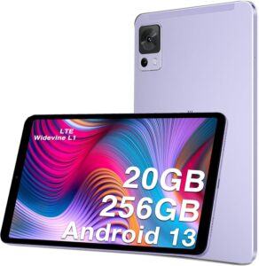 DOOGEE T20 Mini Pro Android 13 Tablet, 20GB+256GB TF 1TB Octa-Core