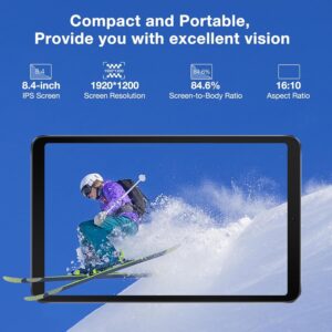 DOOGEE T20 Mini Pro Android 13 Tablet, 20GB+256GB TF 1TB Octa-Core